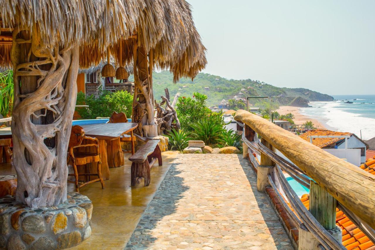 Cabanas Las 3 Marias San Agustinillo Exterior foto